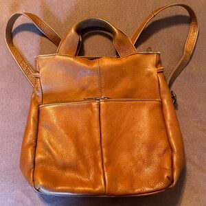 Hobo International Tan Leather Backpack *See Description*
